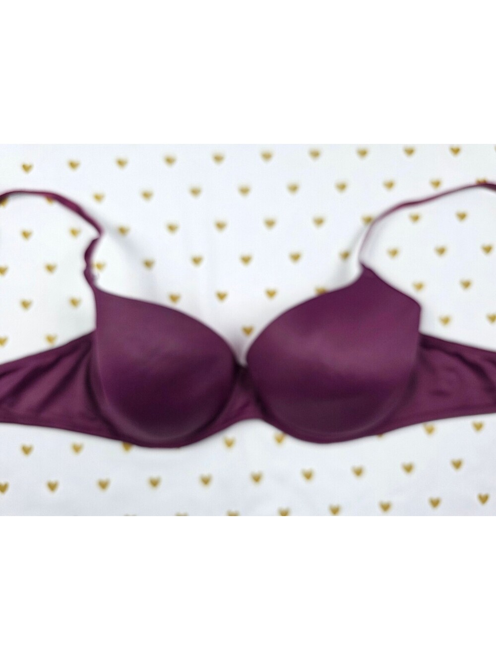 Victorias Secret PINK Purple 36B Wear Everywhere Lightly Lined Bra